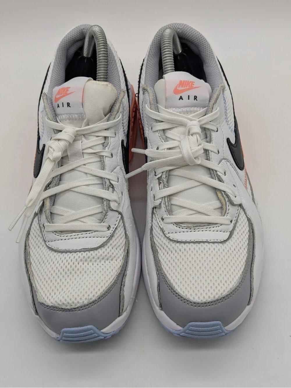 Nike Air Max Excee White Grey Pink Running Shoes Womens Size 8.5 / 7Y DV2189-100